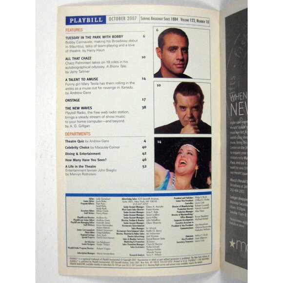 Overwhelming Playbill 2007 Sam Robards James Rebhorn Linda Powell - Picture 3 of 7